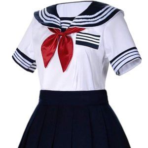 Japanese School Girls Short Sleeve Uniform